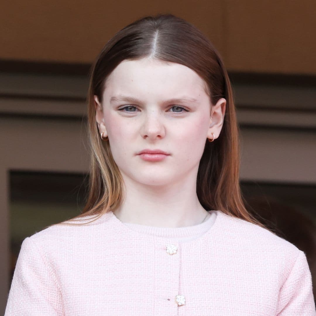 Princess Charlene's 11-Year-Old Daughter Is a Modern Ballerina in Pink Tweed Blazer and $622 Brunello Cucinelli Flats