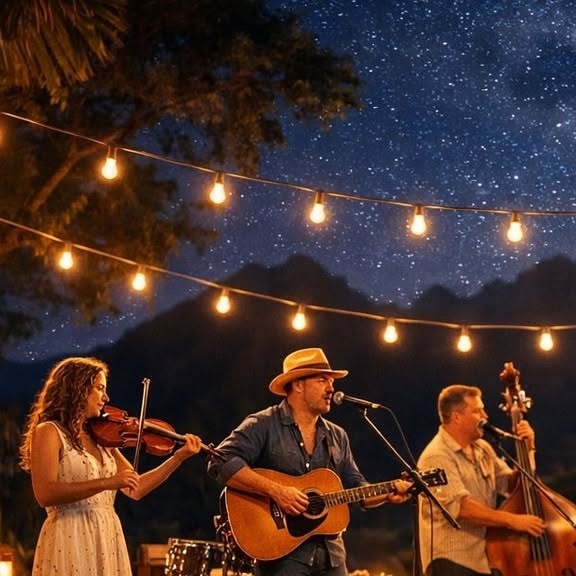 Kīlauea Bluegrass Nights at Anaina Hou = North Shore nightlife done the island way. Fresh air, fiddle strings, and that ...
